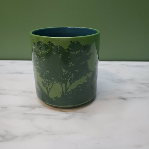 Mug - Tim Hortons Beaver Themed Green and Blue in Excellent condition - Picture 11 of 16